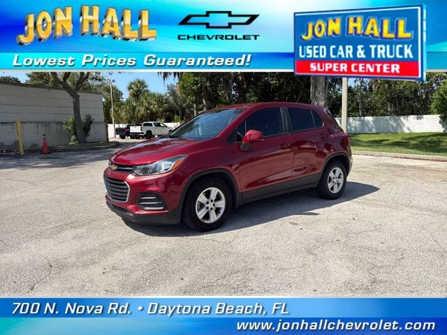 Used 2021 Chevrolet Trax LS with VIN KL7CJKSB2MB325521 for sale in Daytona Beach, FL