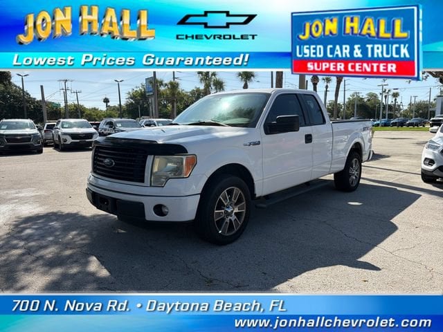 Used 2014 Ford F-150 XL with VIN 1FTFX1CF3EFC63292 for sale in Daytona Beach, FL