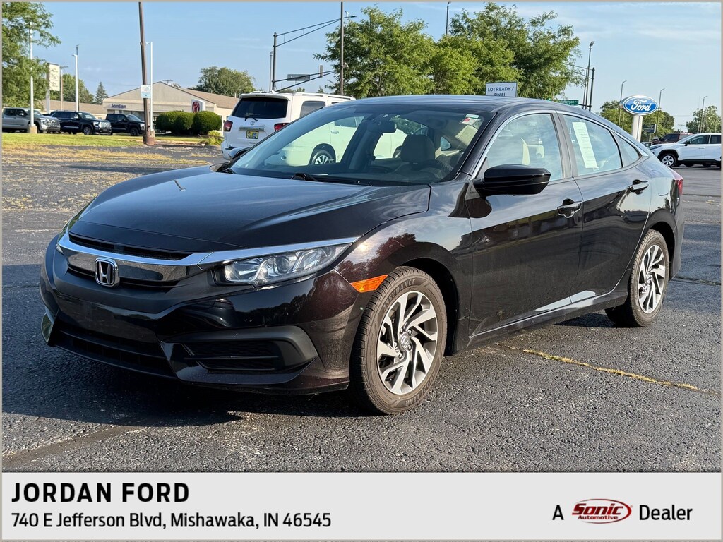 Used 2016 Honda Civic EX Sedan