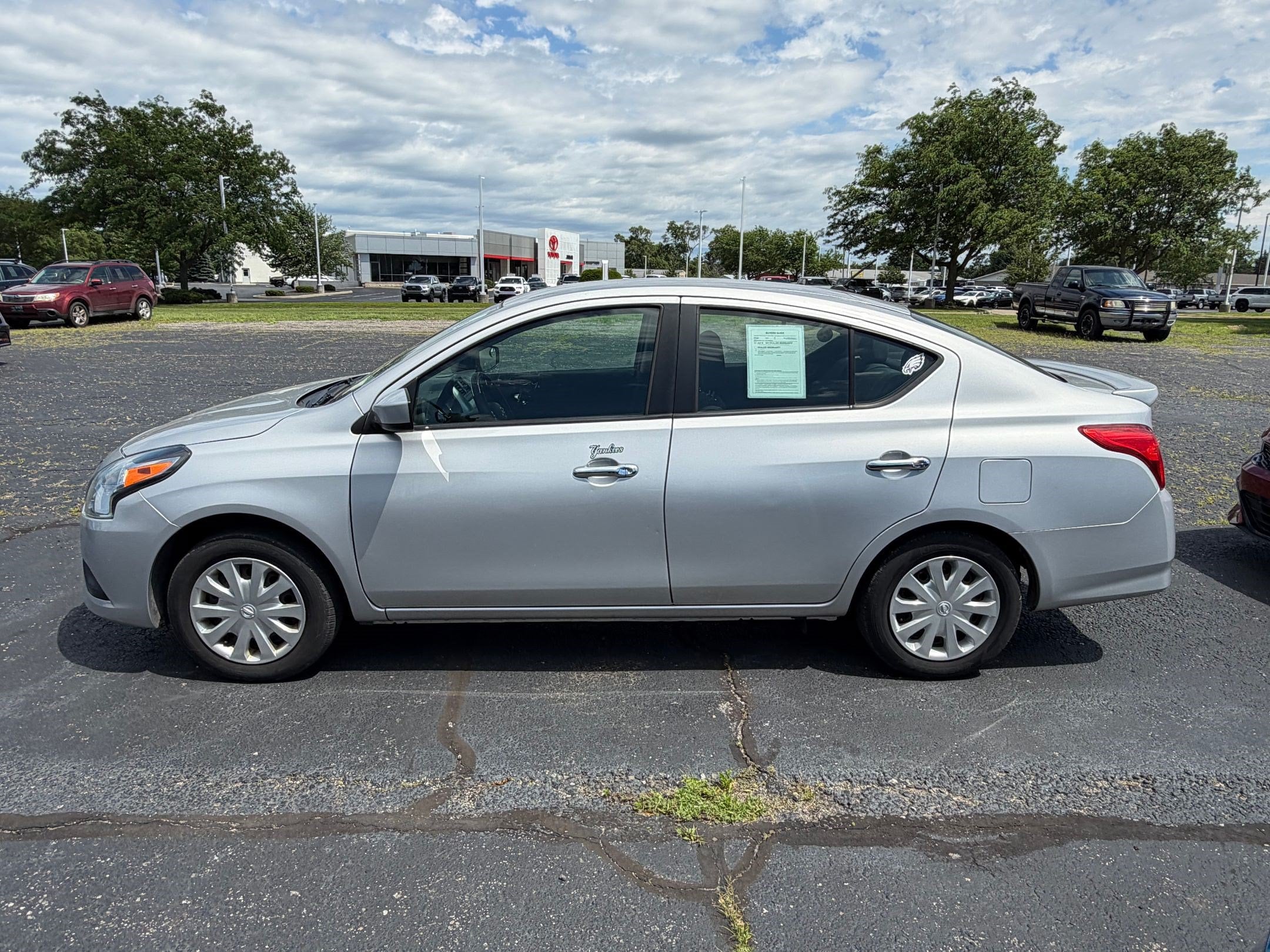 Used 2019 Nissan Versa Sedan SV with VIN 3N1CN7AP1KL846567 for sale in Mishawaka, IN