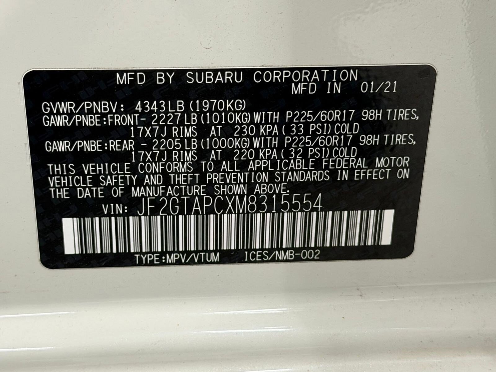 2021 Subaru Crosstrek Premium - Photo 18