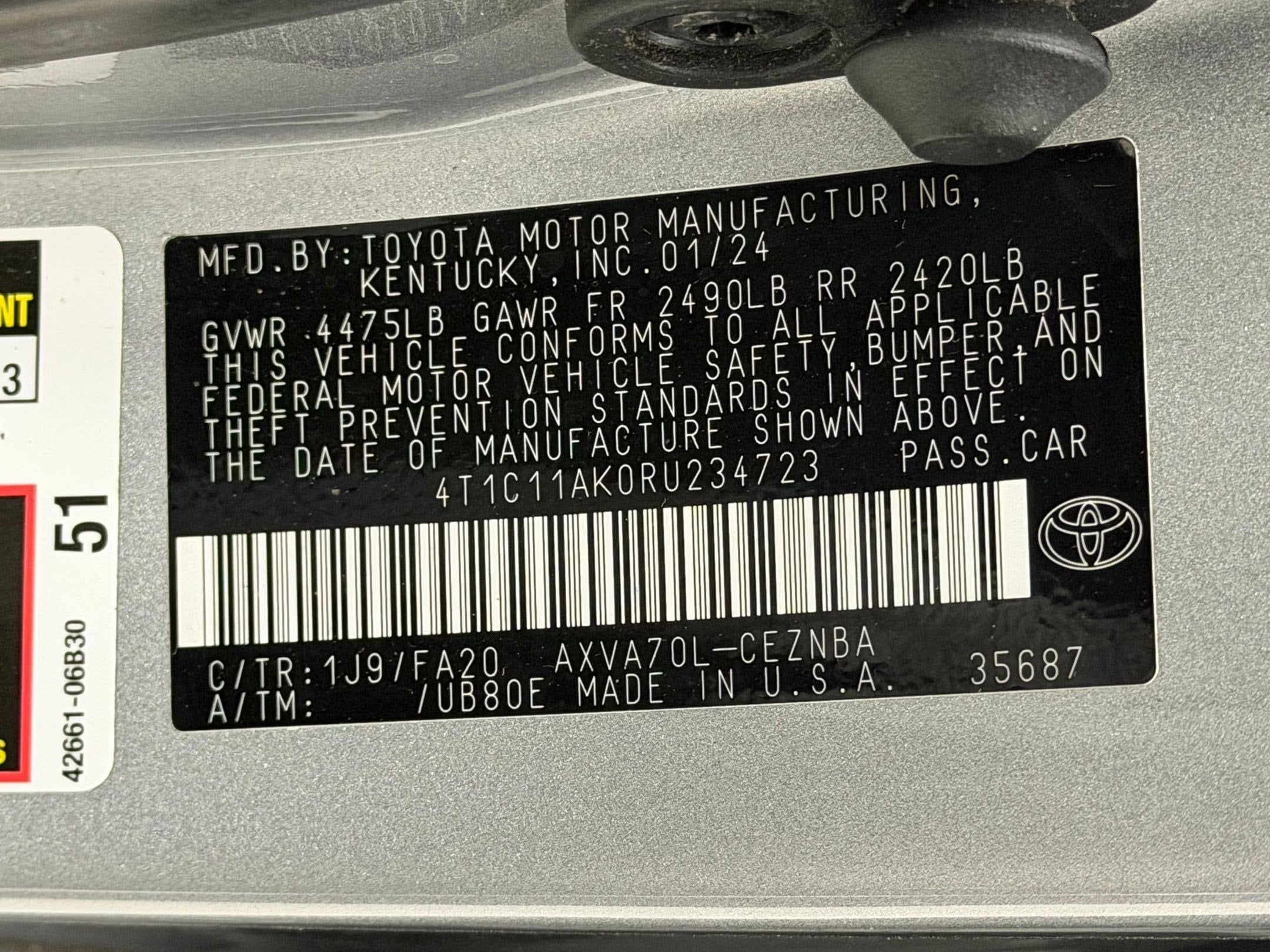 2024 Toyota Camry LE - Photo 25