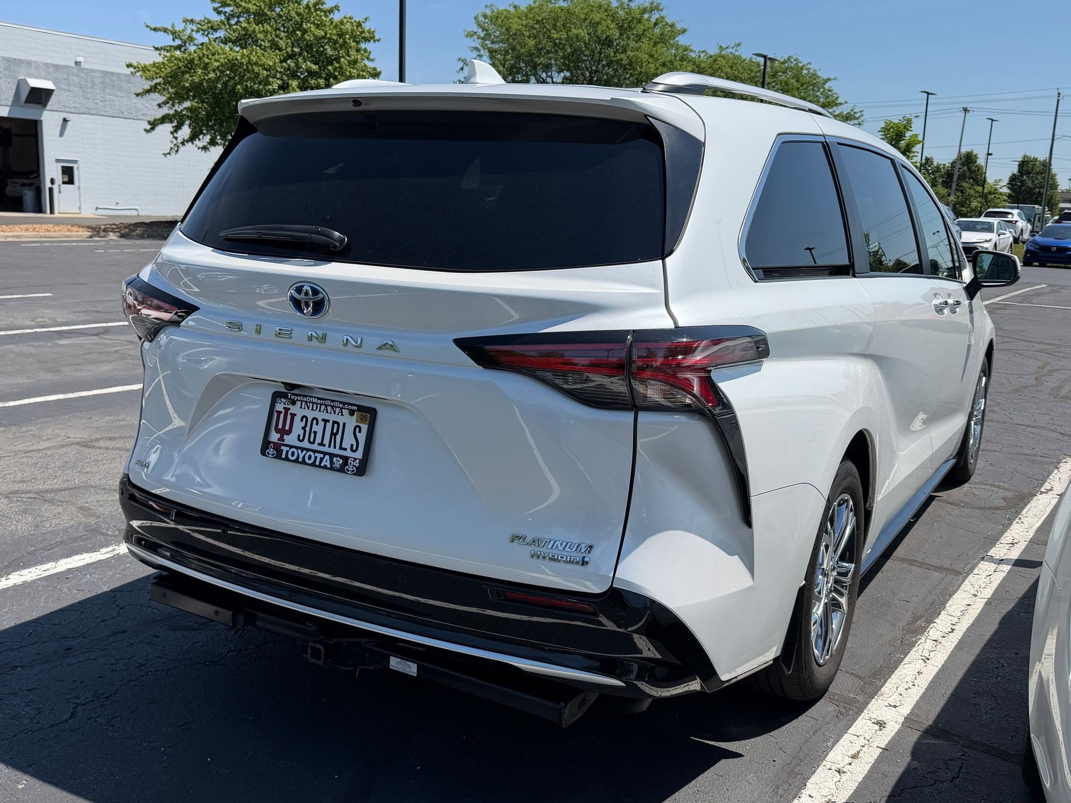 Sienna Platinum 7 Passenger Van Passenger Van