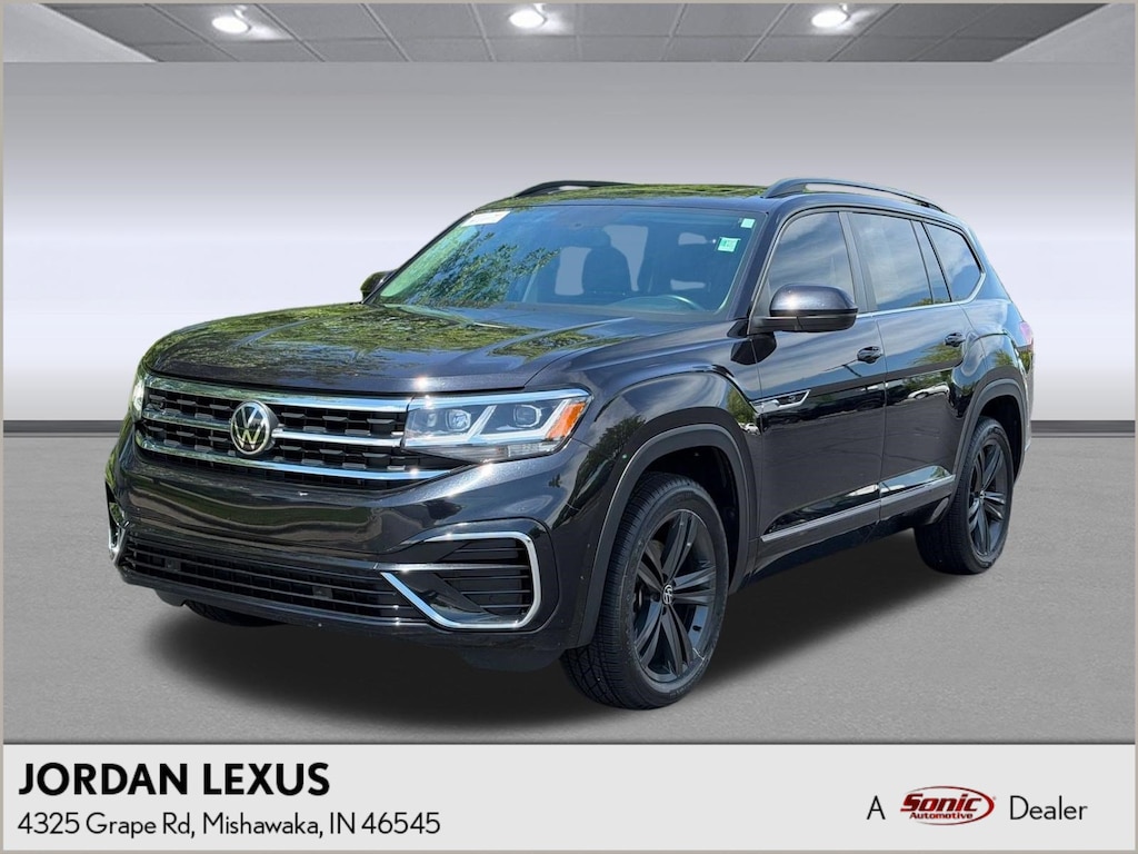 Used 2021 Volkswagen Atlas 3.6L V6 SE w/Technology R-Line 4MOTION SUV