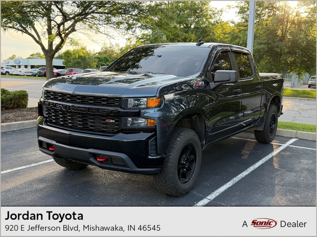 Used 2021 Chevrolet Silverado 1500 Custom Trail Boss 4WD Crew Cab 147 Custom Trail Boss