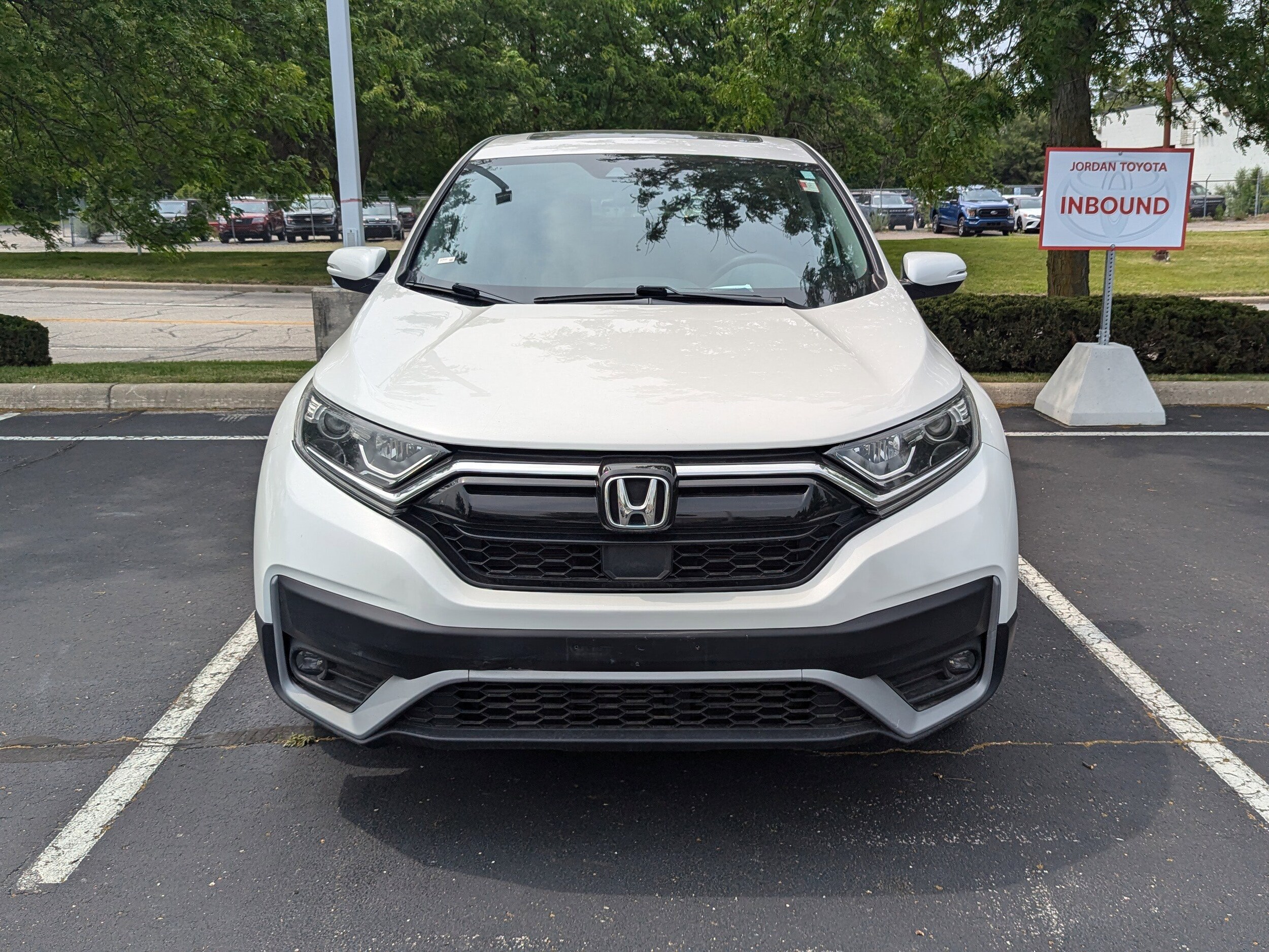 Used 2020 Honda CR-V EX-L with VIN 5J6RW2H88LL039539 for sale in Mishawaka, IN