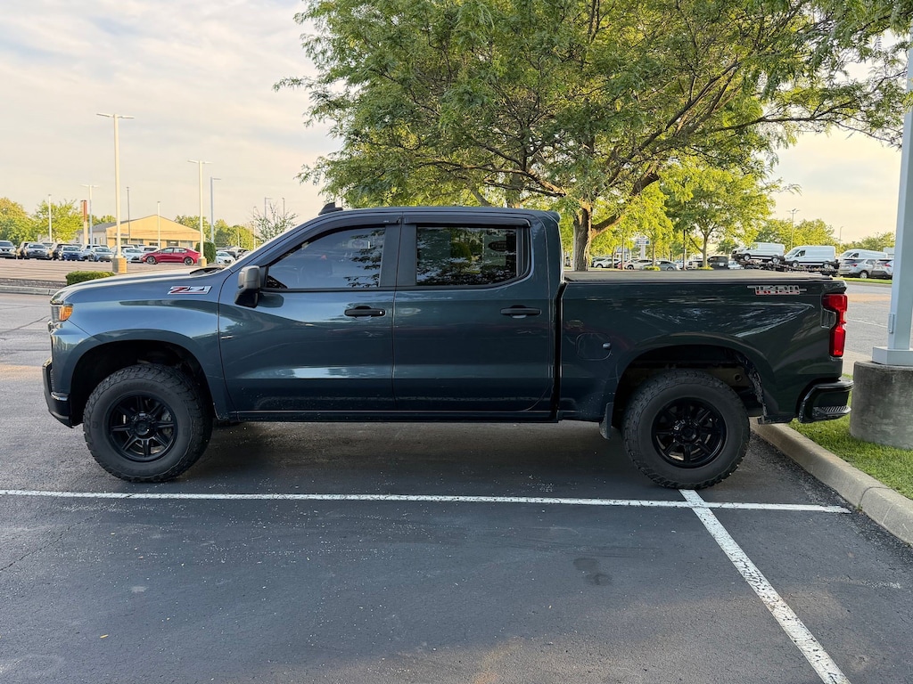 Used 2021 Chevrolet Silverado 1500 Custom Trail Boss 4WD Crew Cab 147 Custom Trail Boss