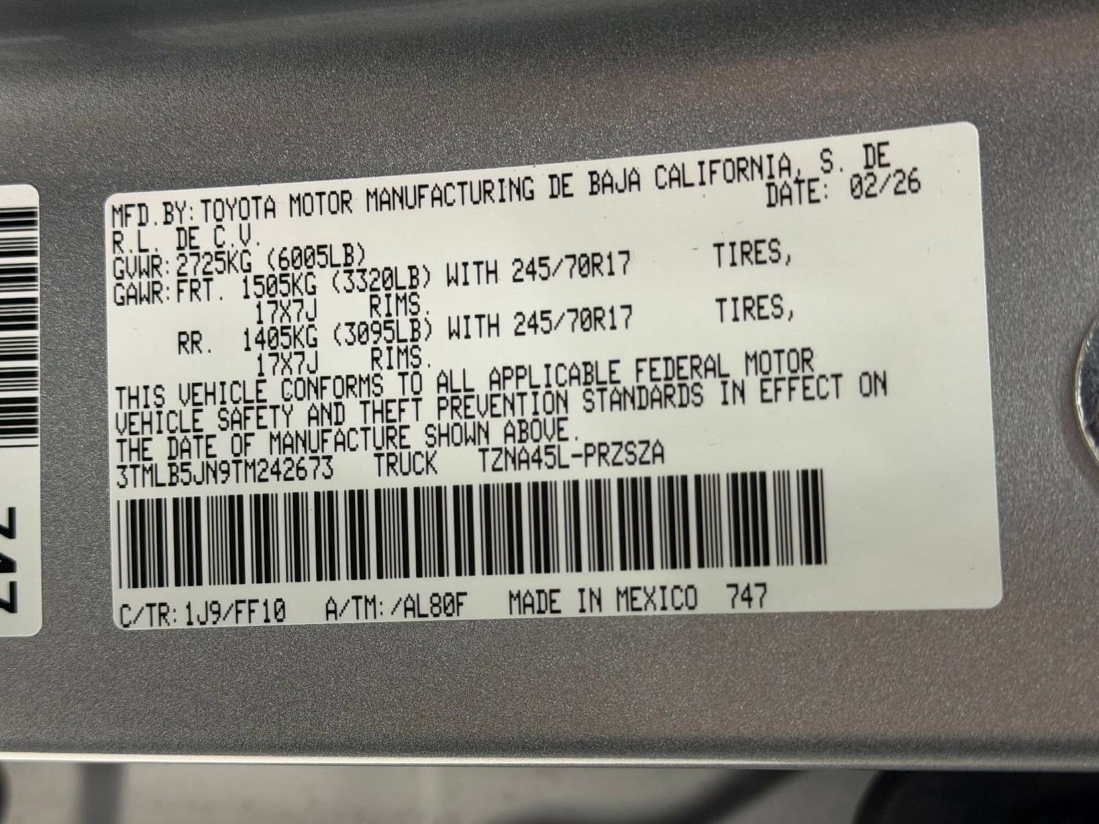 2026 Toyota Tacoma SR5 - Photo 19
