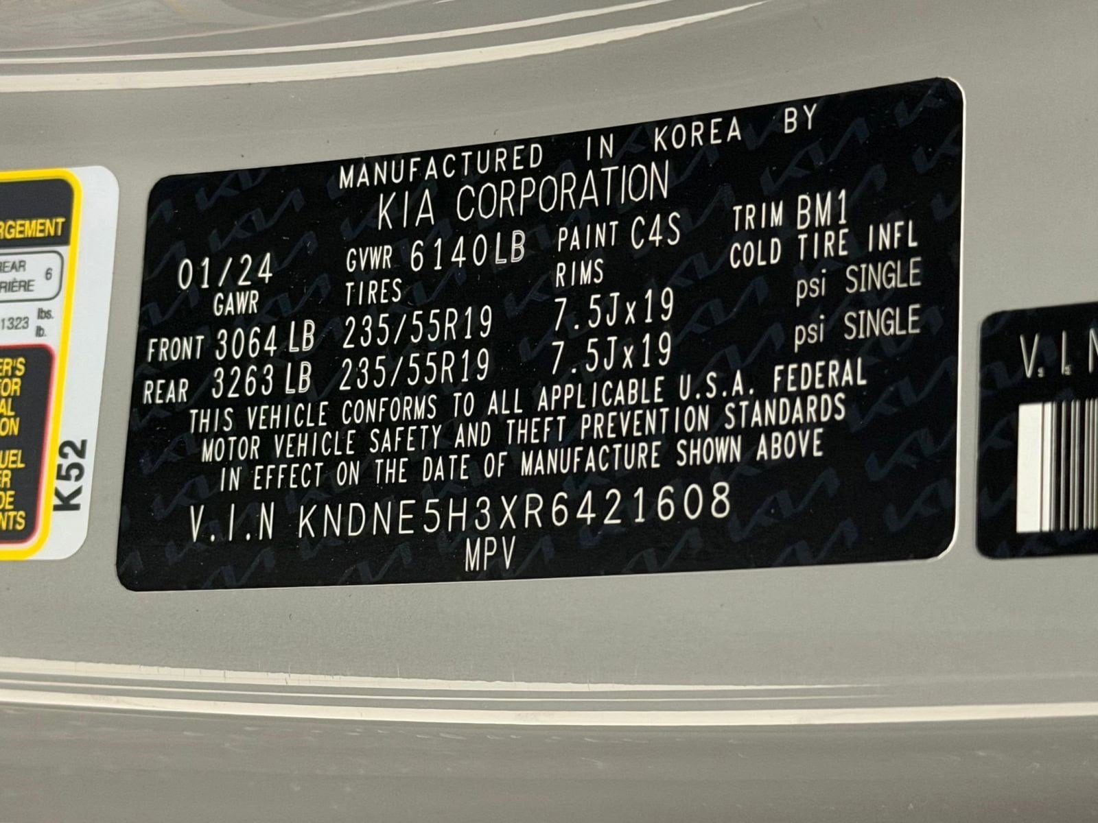 2024 Kia Carnival SX - Photo 18