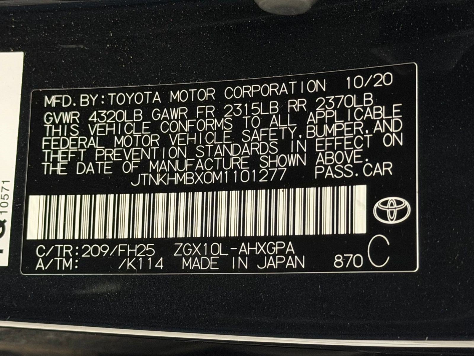 2021 Toyota C-HR Nightshade - Photo 22