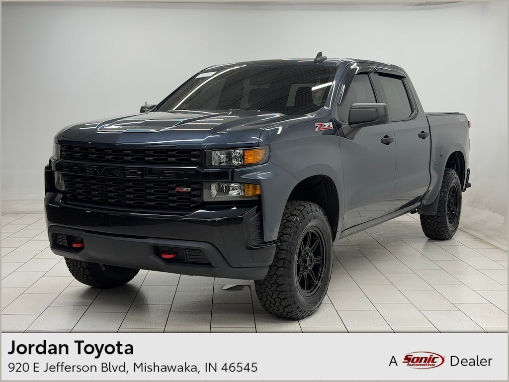 Used 2021 Chevrolet Silverado 1500 Custom Trail Boss 4WD Crew Cab 147 Custom Trail Boss
