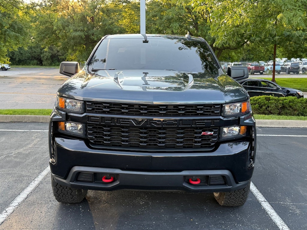 Used 2021 Chevrolet Silverado 1500 Custom Trail Boss 4WD Crew Cab 147 Custom Trail Boss