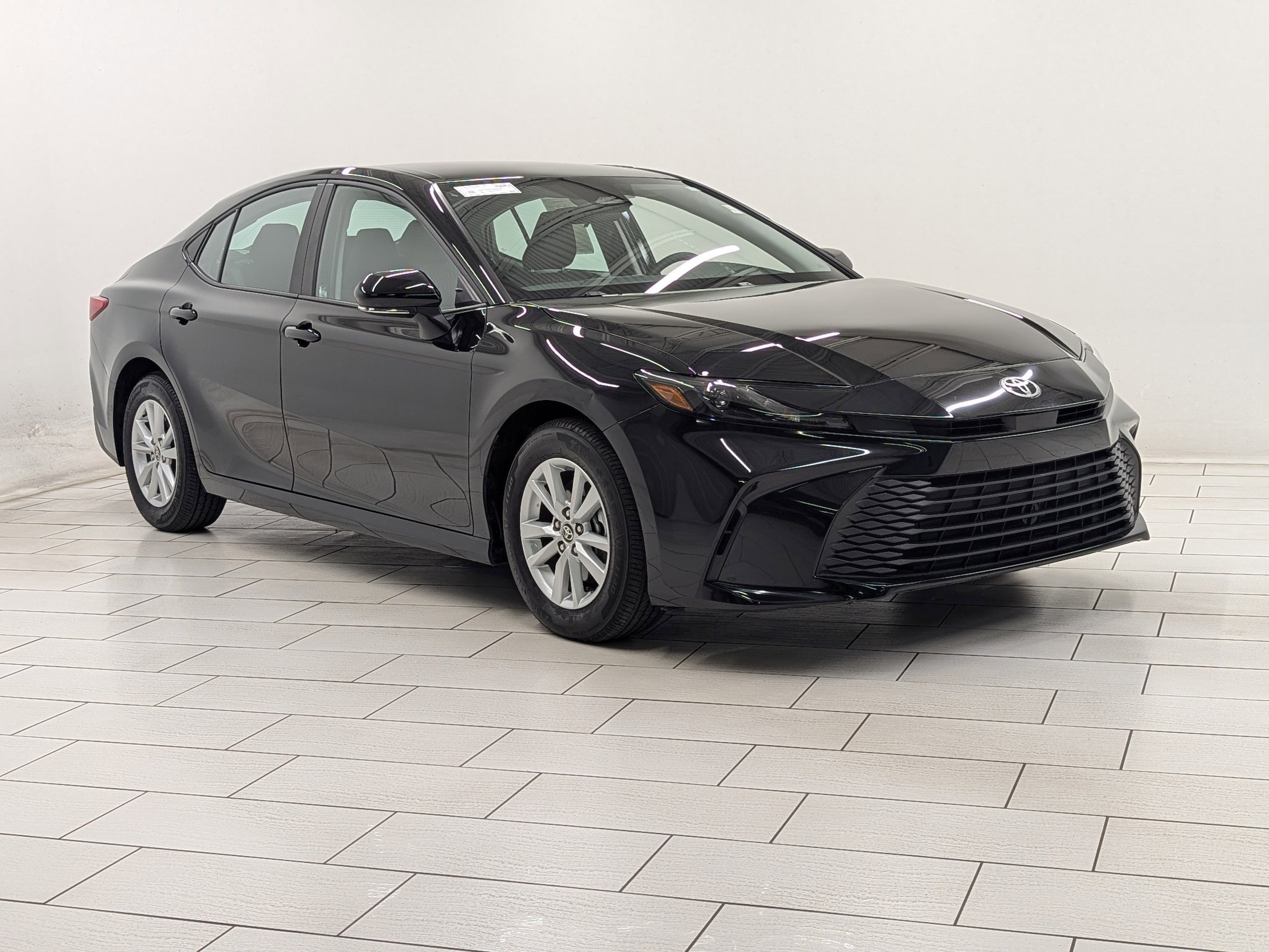 Used 2025 Toyota Camry LE with VIN 4T1DAACKXSU054236 for sale in Mishawaka, IN