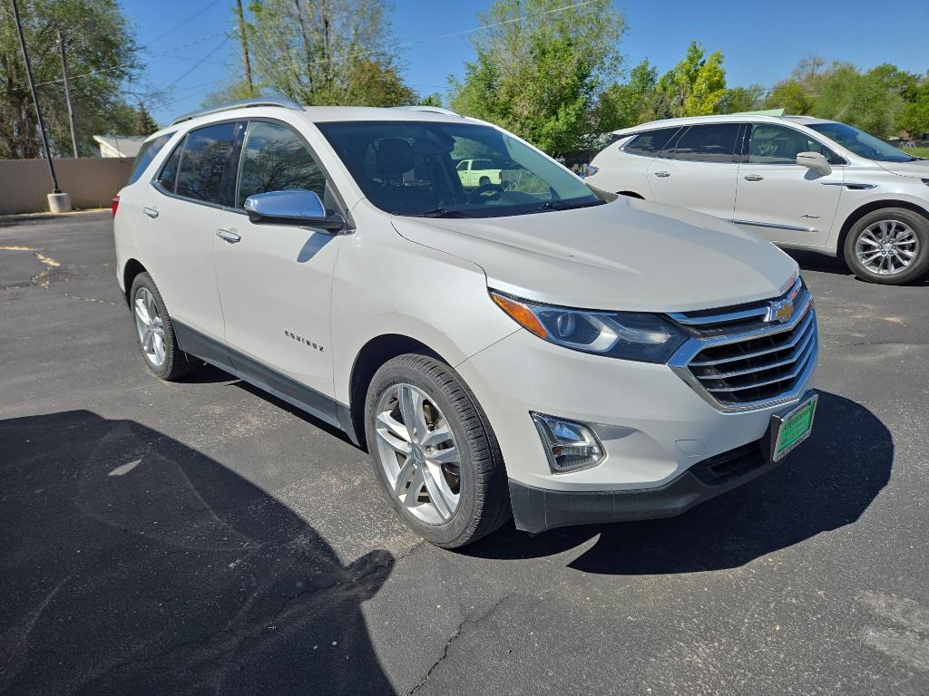 Used 2019 Chevrolet Equinox Premier with VIN 2GNAXYEX8K6281485 for sale in Ephraim, UT