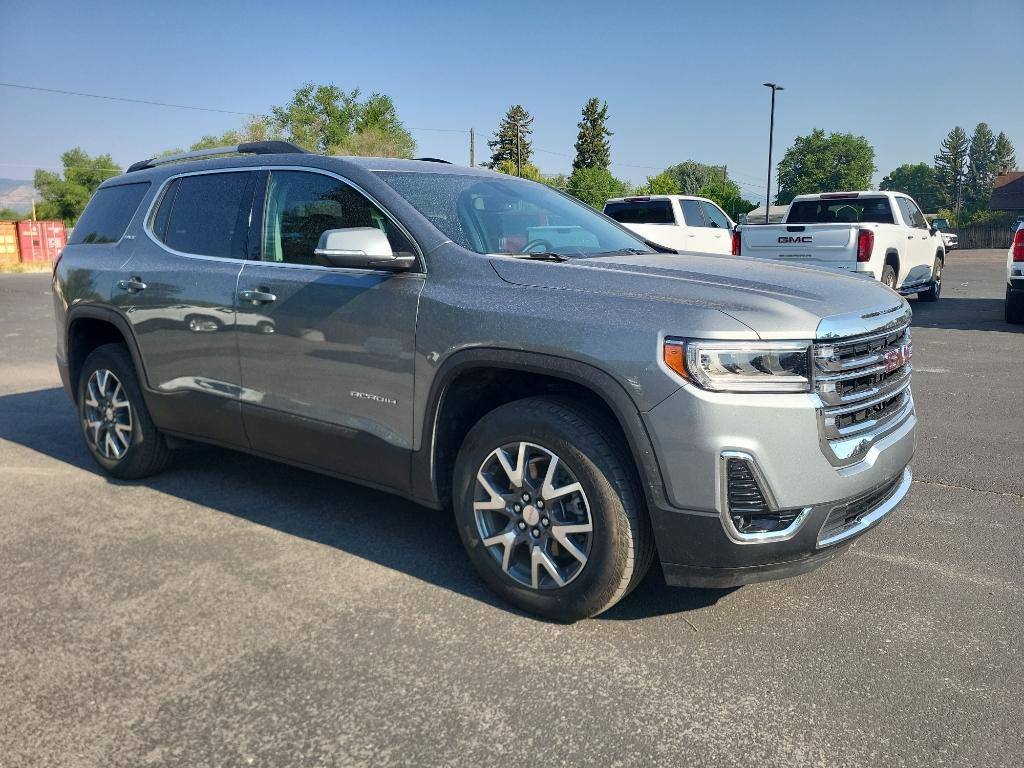 Used 2023 GMC Acadia SLT with VIN 1GKKNUL43PZ251332 for sale in Ephraim, UT