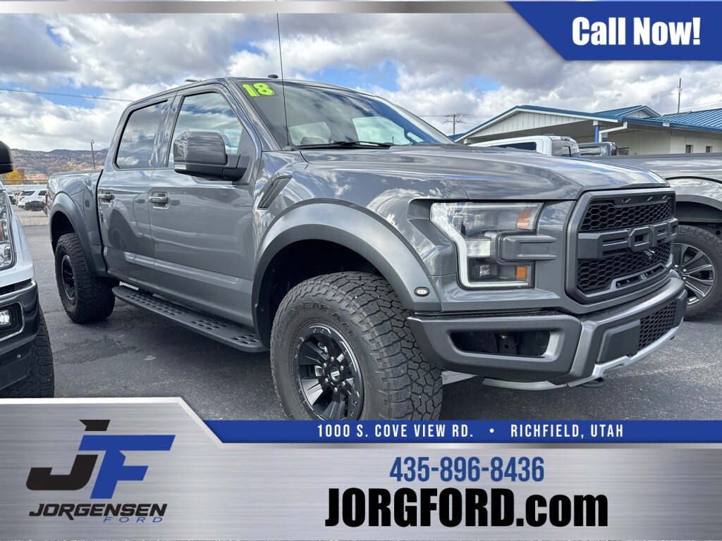 Used 2018 Ford F150 Raptor For Sale at Ford Inc. VIN