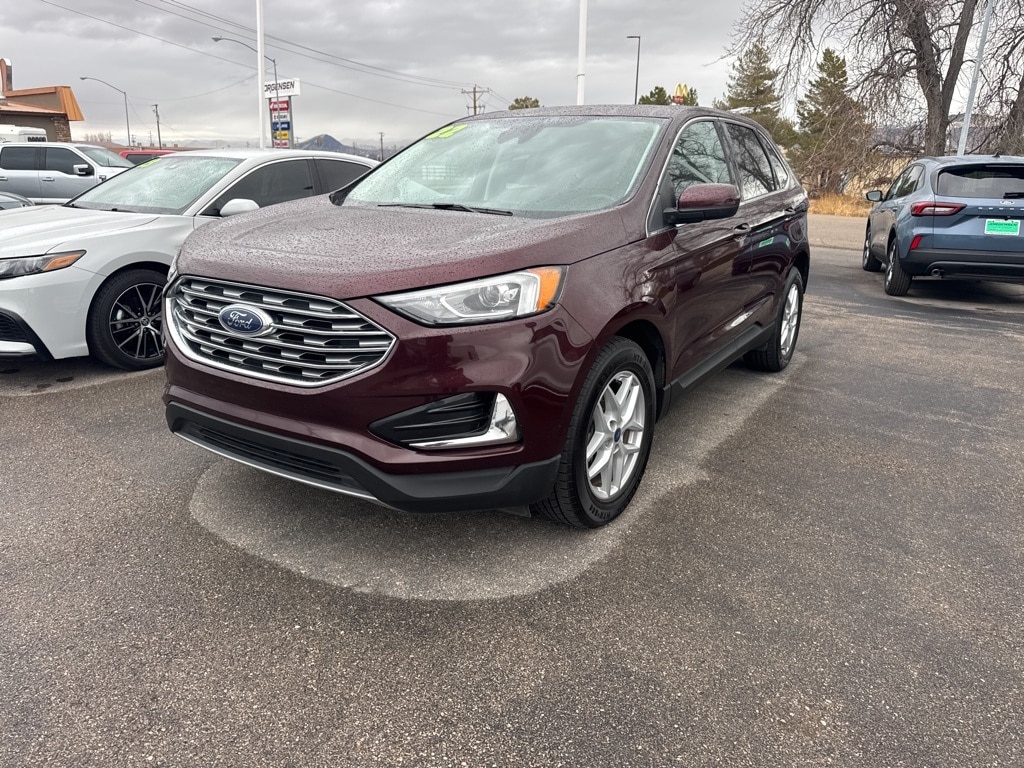 Used 2022 Ford Edge SEL with VIN 2FMPK4J96NBA40968 for sale in Richfield, UT