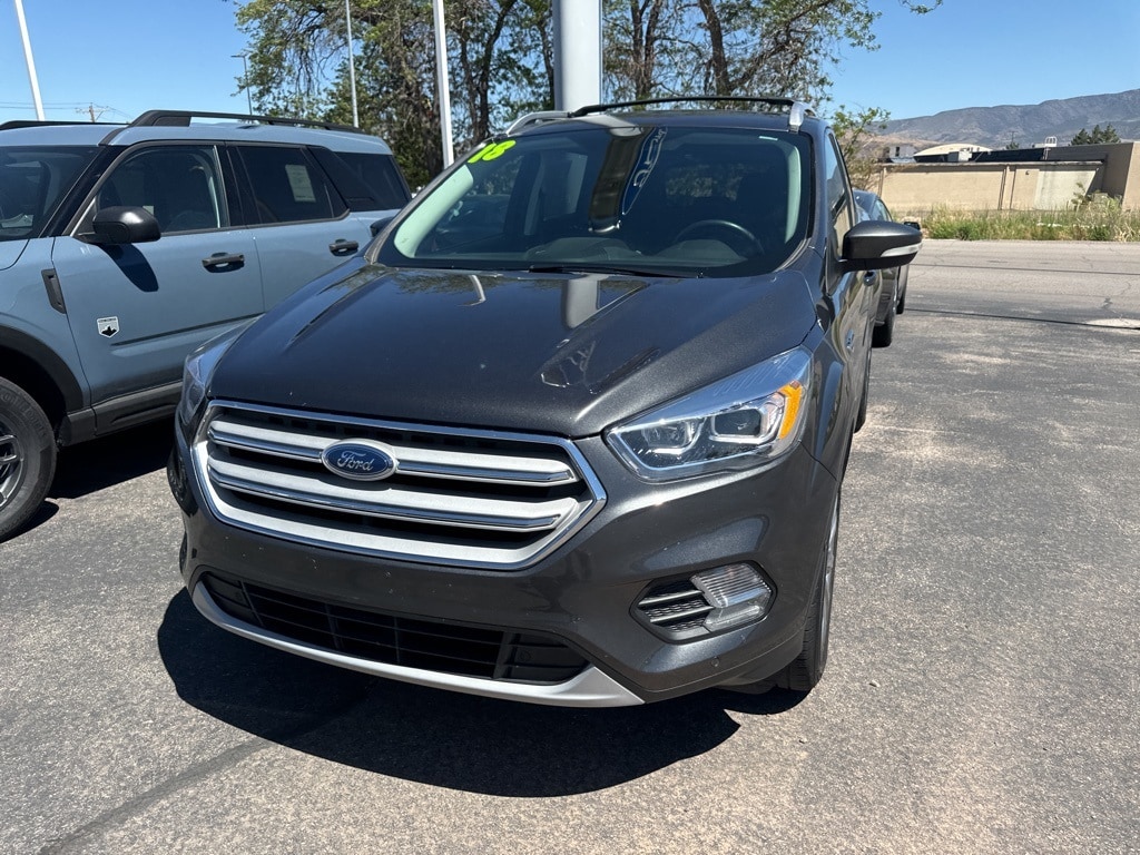 Used 2018 Ford Escape Titanium with VIN 1FMCU9J9XJUC41217 for sale in Richfield, UT