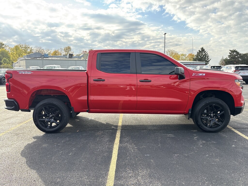Certified 2022 Chevrolet Silverado 1500 Custom Trail Boss Truck Crew Cab