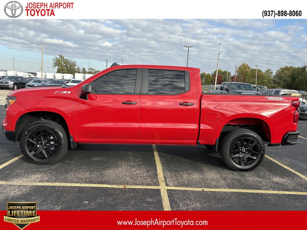 Certified 2022 Chevrolet Silverado 1500 Custom Trail Boss Truck Crew Cab