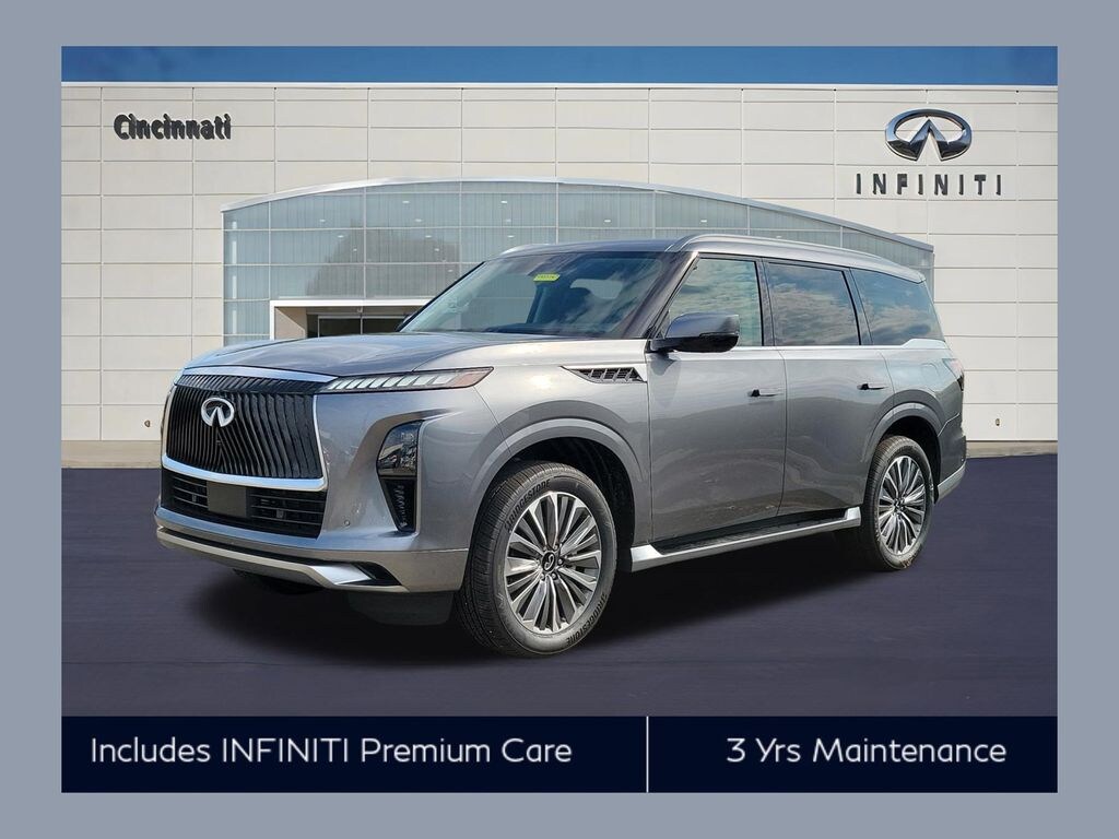 New 2027 INFINITI QX80 LUXE SUV