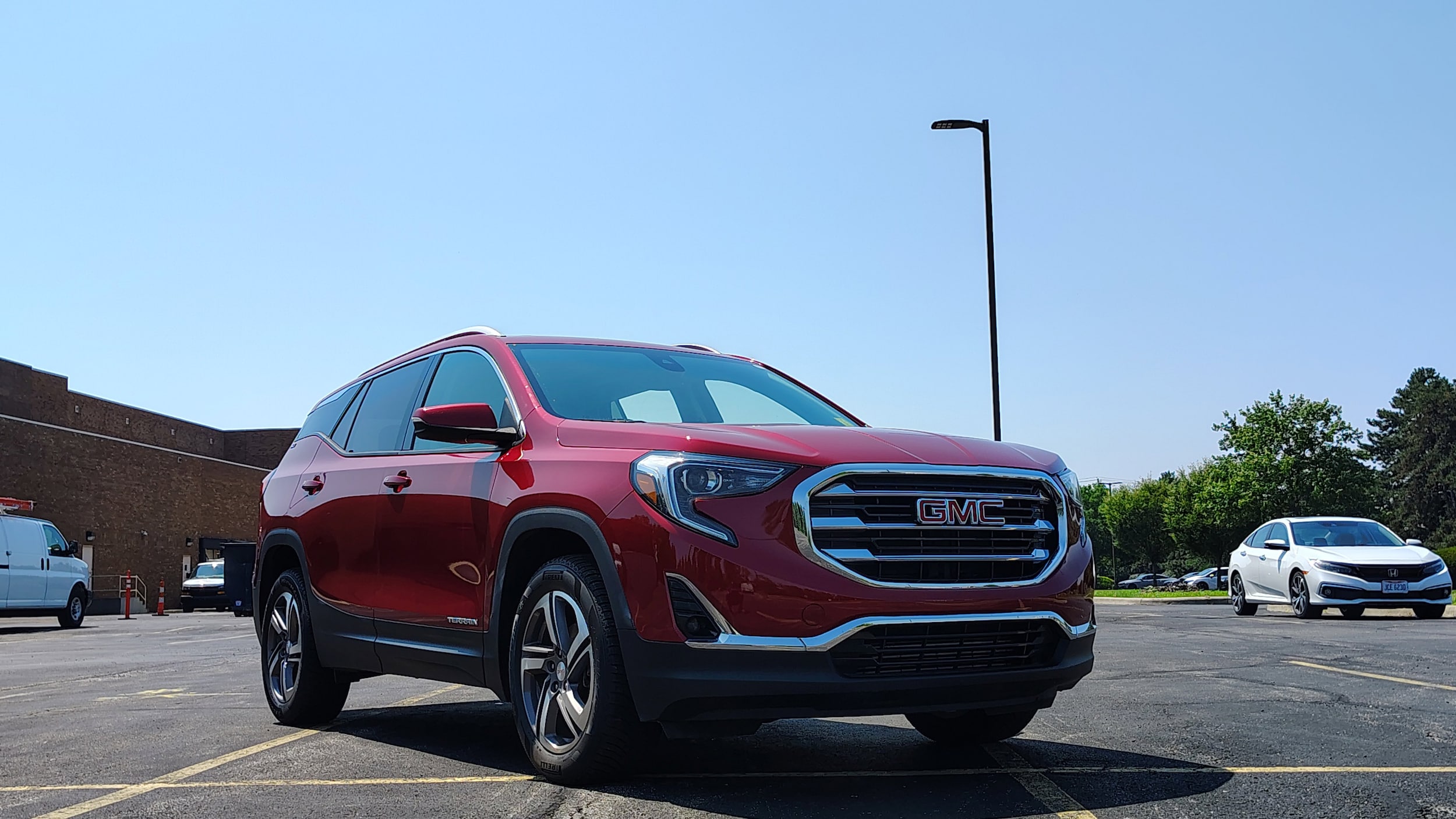 Used 2018 GMC Terrain SLT with VIN 3GKALVEV1JL223752 for sale in Dublin, OH