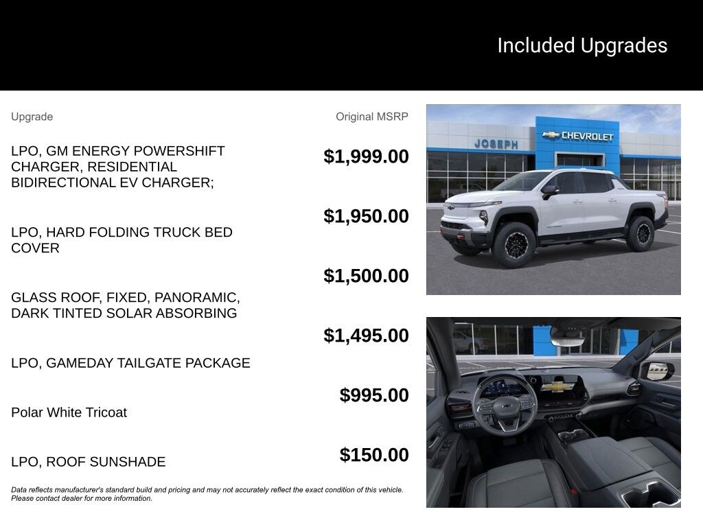 New 2026 Chevrolet Silverado EV Trail Boss Truck