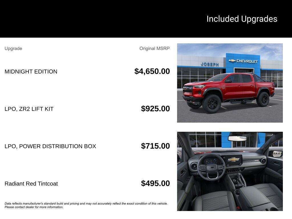New 2026 Chevrolet Colorado ZR2 Truck