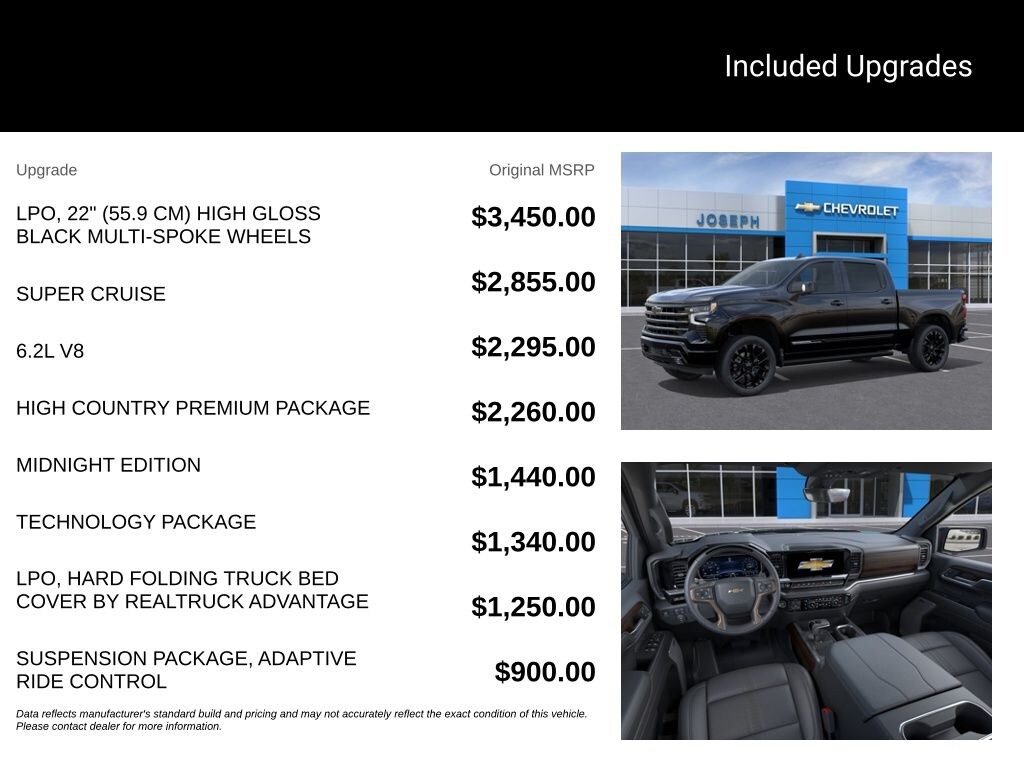 New 2026 Chevrolet Silverado 1500 High Country Truck
