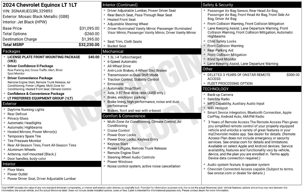 Used 2024 Chevrolet Equinox LT SUV