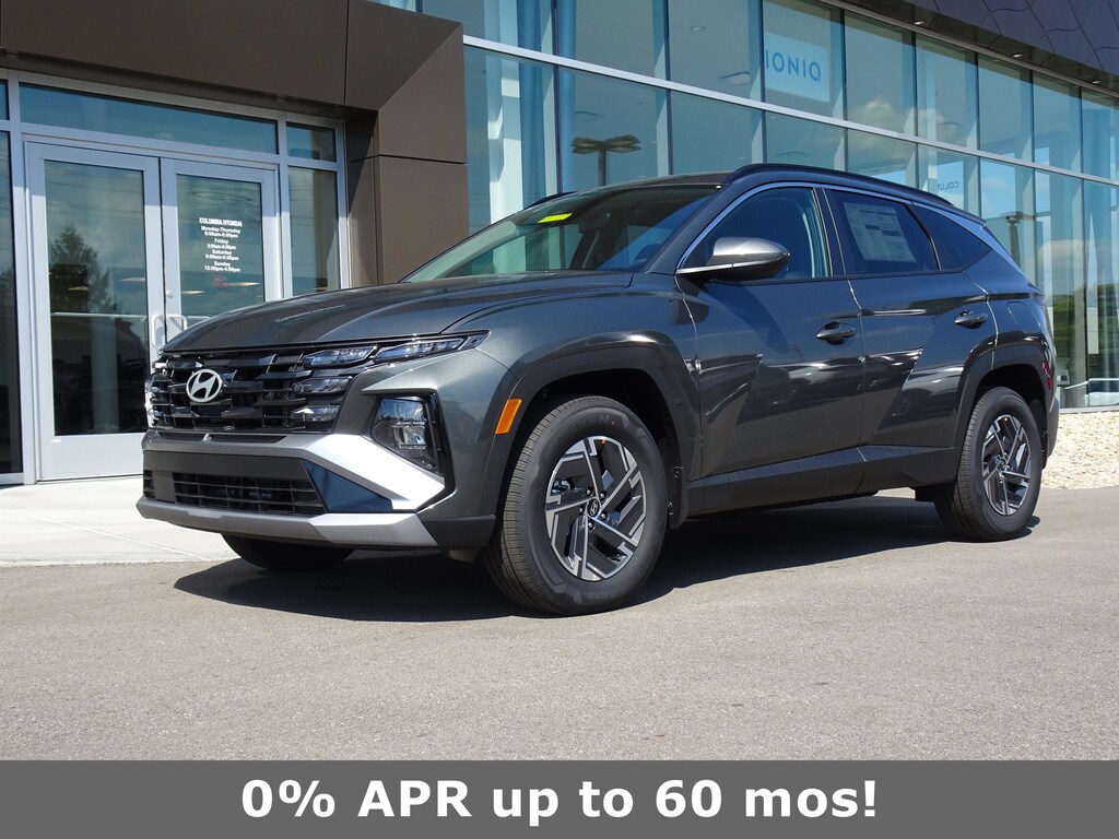 New 2025 Hyundai Tucson Hybrid Blue SUV