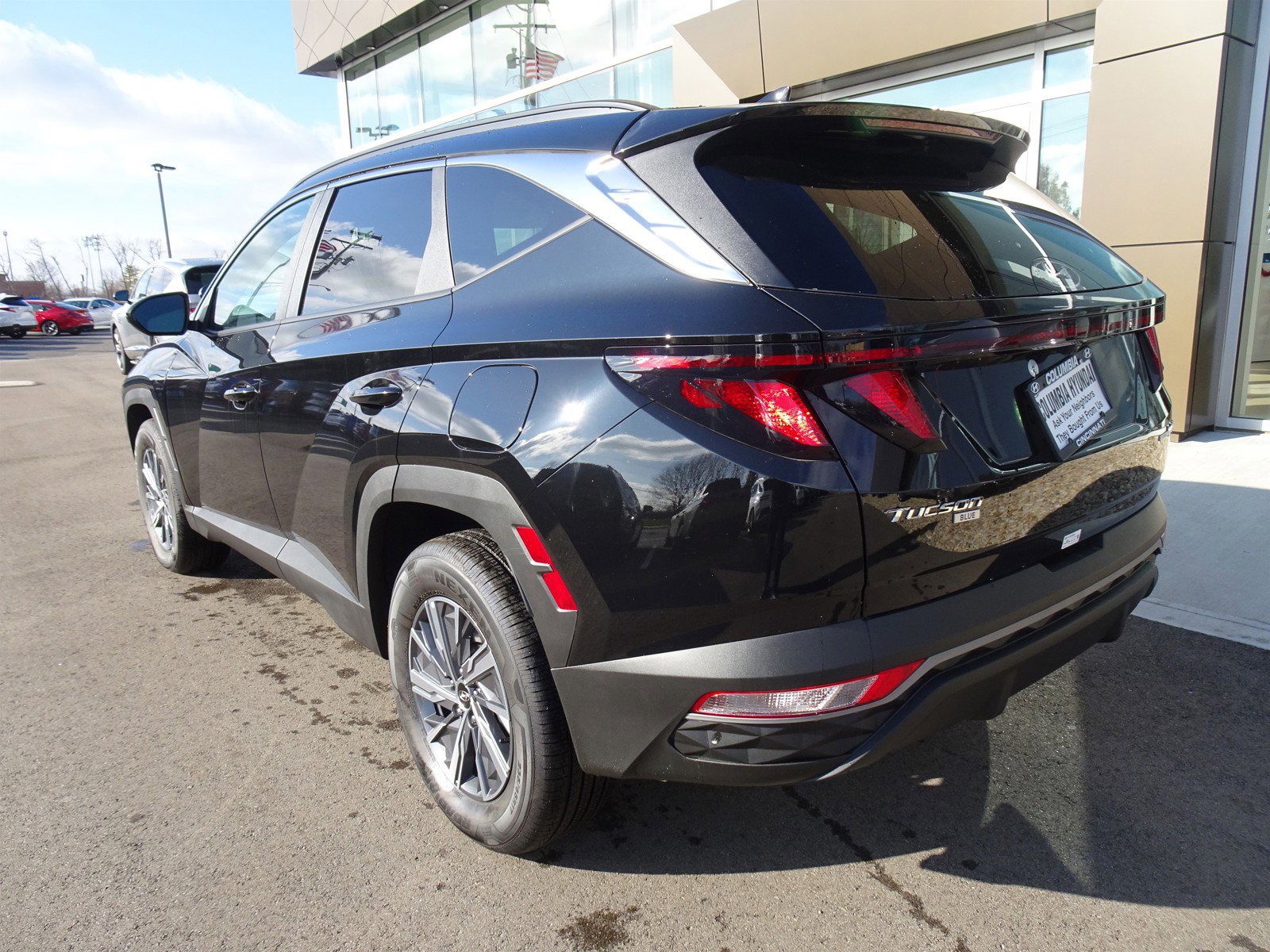 2024 Hyundai Tucson Hybrid Blue photo 3