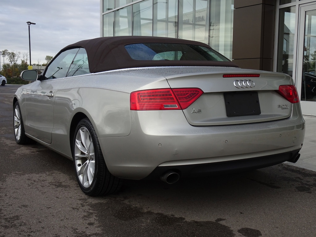 Used 2014 Audi A5 2.0T Premium (Tiptronic) Convertible
