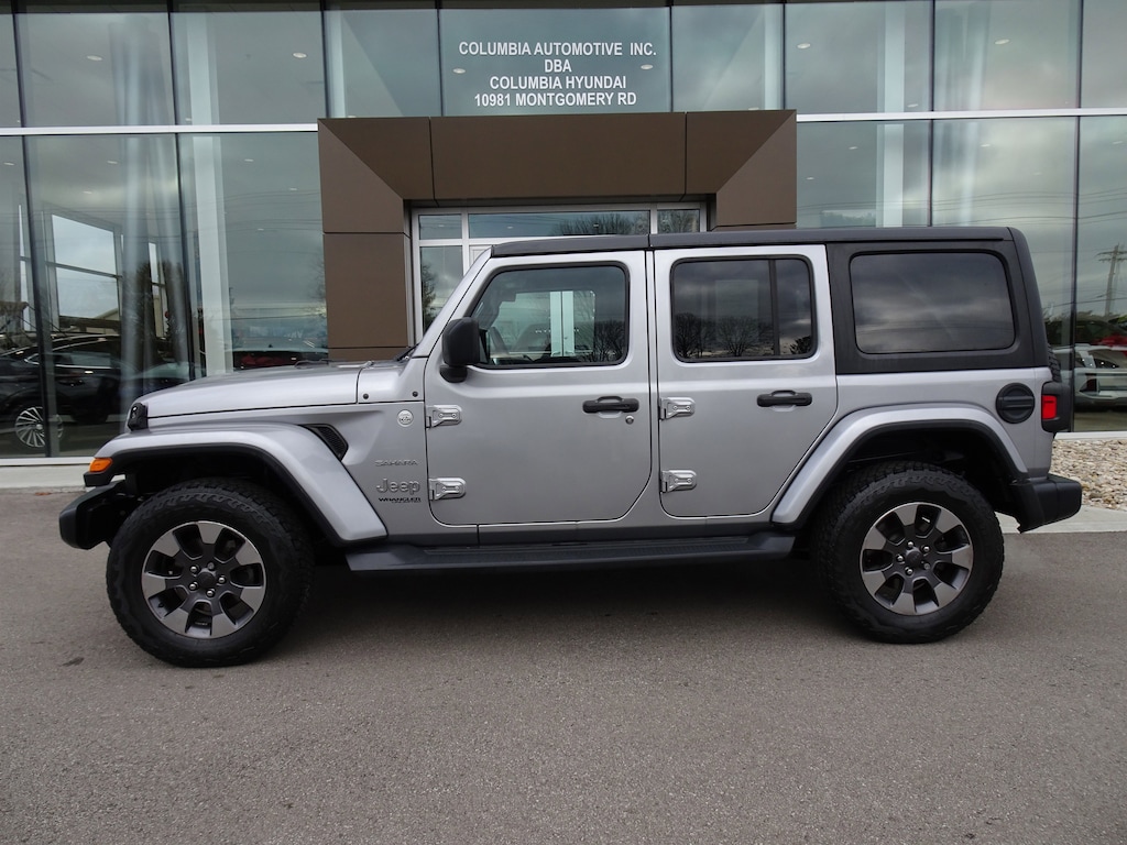 Used 2019 Jeep Wrangler Unlimited Sahara 4x4 SUV