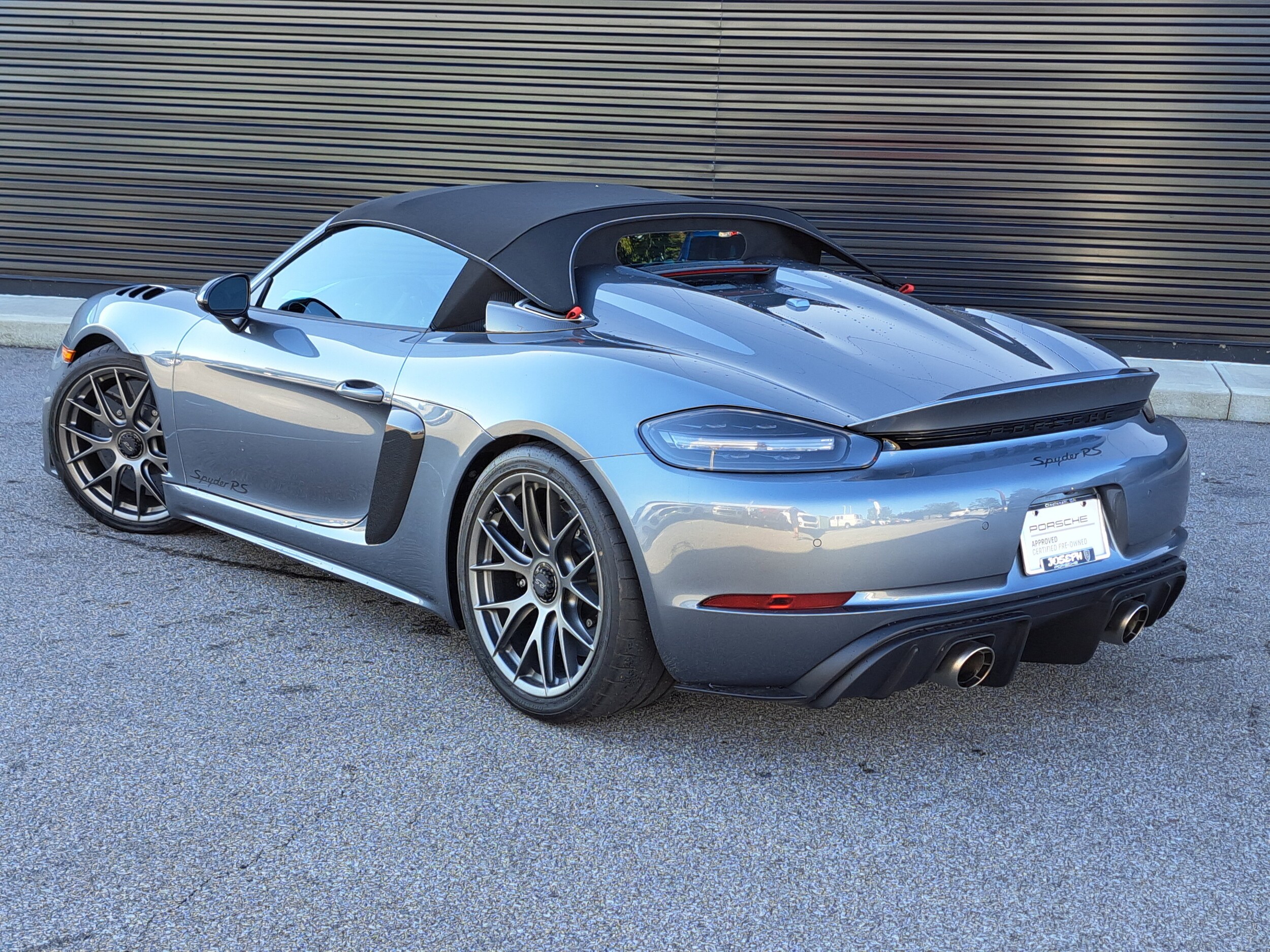 2025 Porsche Boxster Spyder photo 2