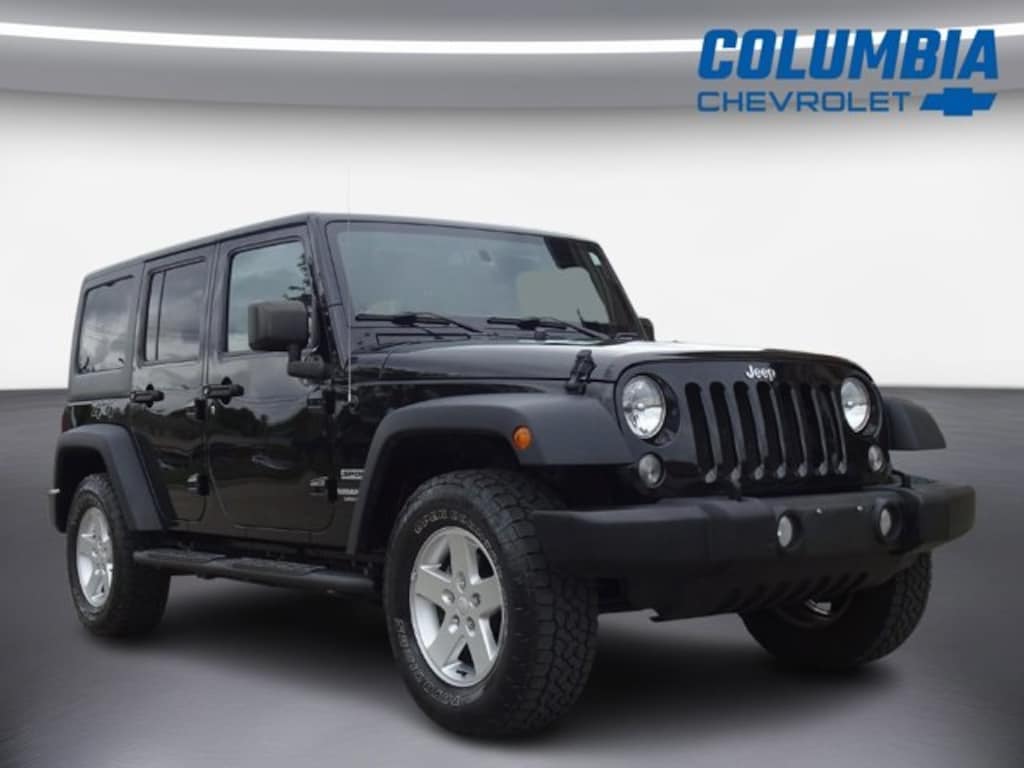 Used 2016 Jeep Wrangler JK Unlimited Sport 4X4 SUV