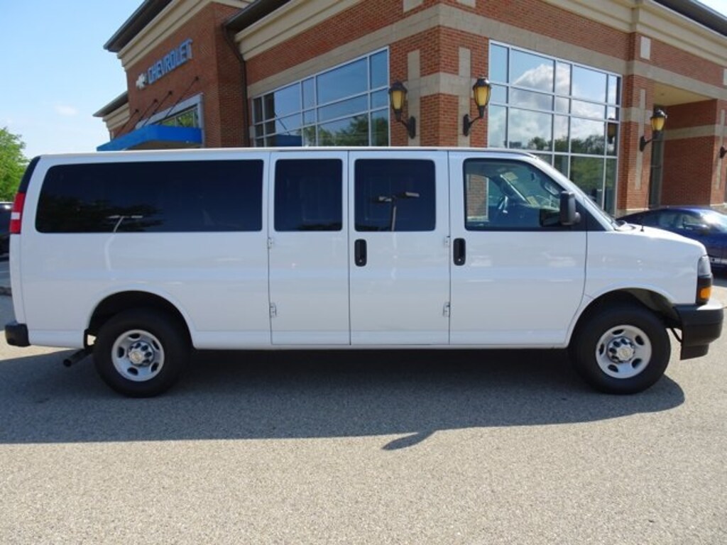 Certified 2024 Chevrolet Express 3500 LS Van Extended Passenger Van