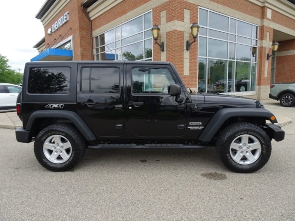Used 2016 Jeep Wrangler JK Unlimited Sport 4X4 SUV