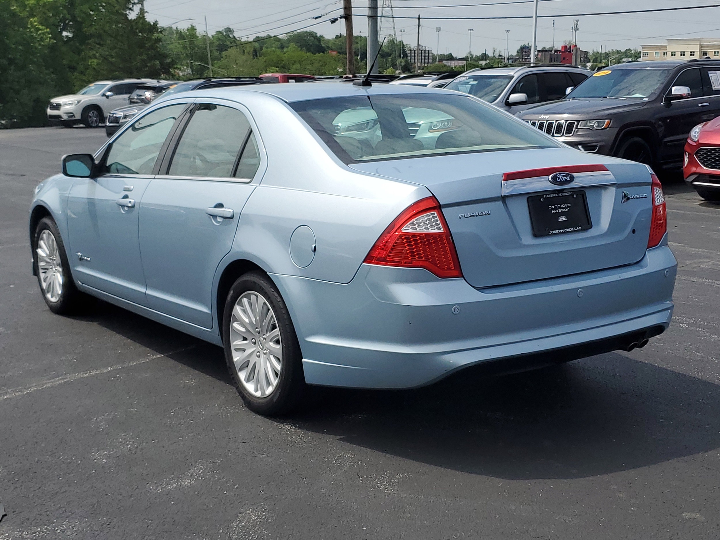 Used 2010 Ford Fusion Hybrid with VIN 3FADP0L37AR286813 for sale in Florence, KY