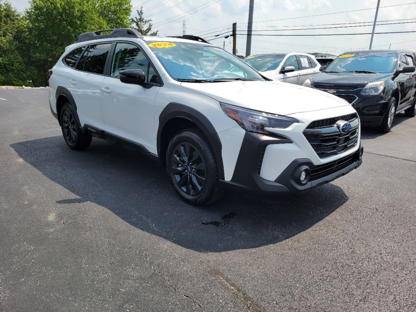 Certified 2024 Subaru Outback Onyx Edition with VIN 4S4BTALC0R3222086 for sale in Florence, KY