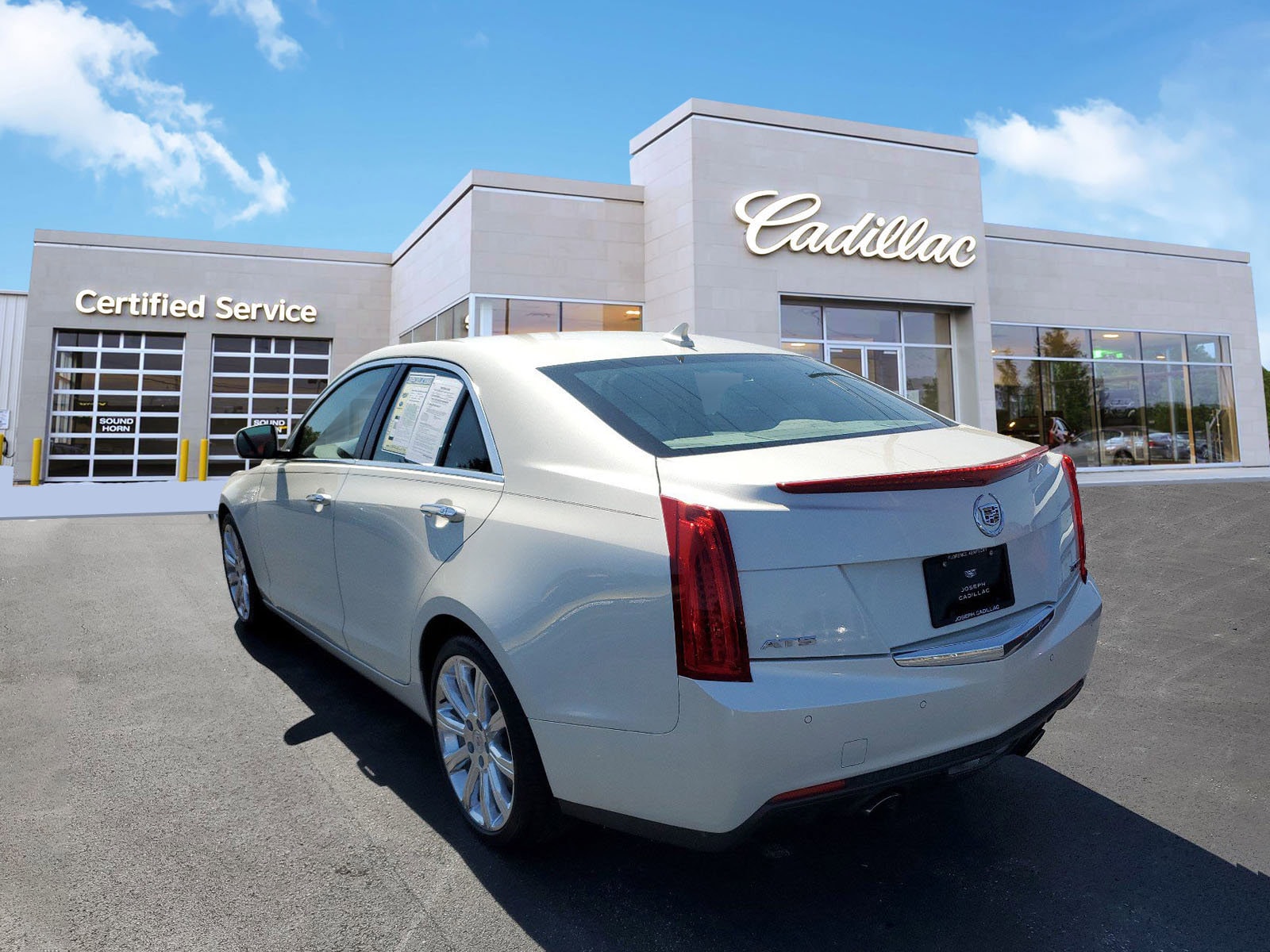 Used 2014 Cadillac ATS Performance Collection with VIN 1G6AC5SX8E0128337 for sale in Florence, KY