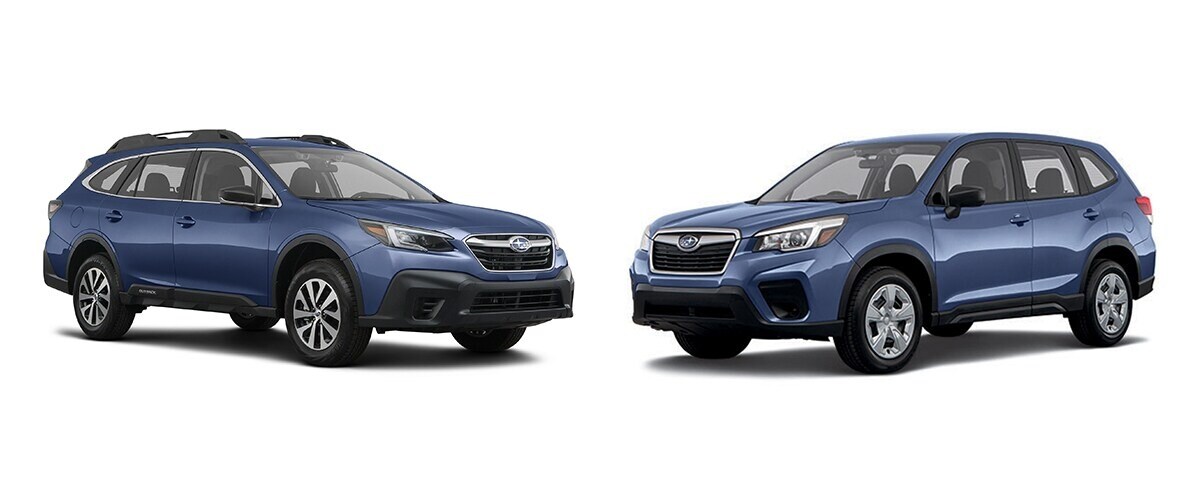 Compare the Subaru Outback and Subaru Forester Joseph