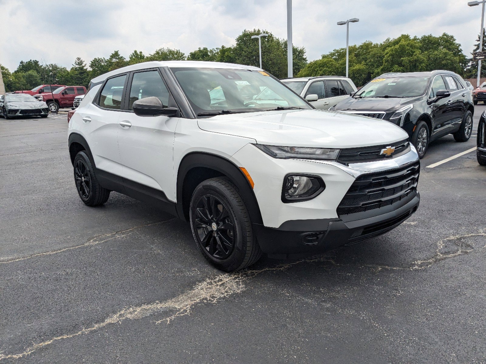 Used 2022 Chevrolet Trailblazer LS with VIN KL79MNSL2NB047491 for sale in Florence, KY