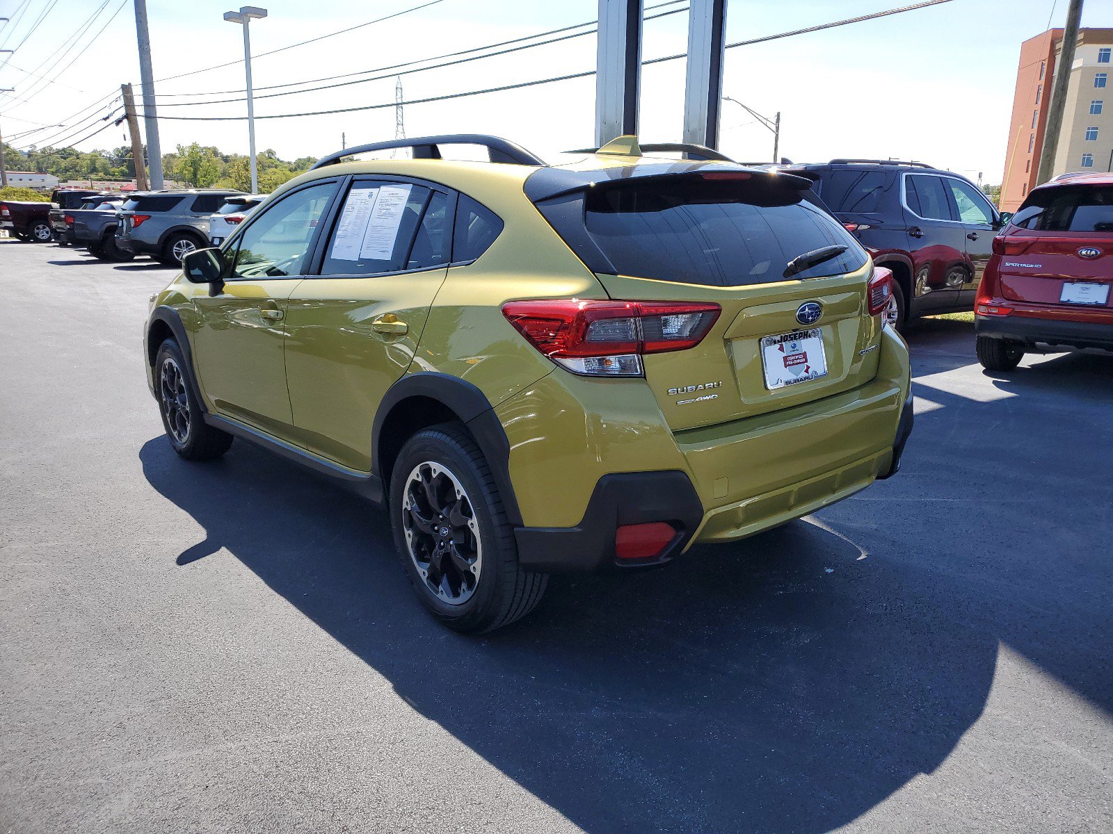 Certified 2021 Subaru Crosstrek Premium with VIN JF2GTAECXMH367320 for sale in Florence, KY