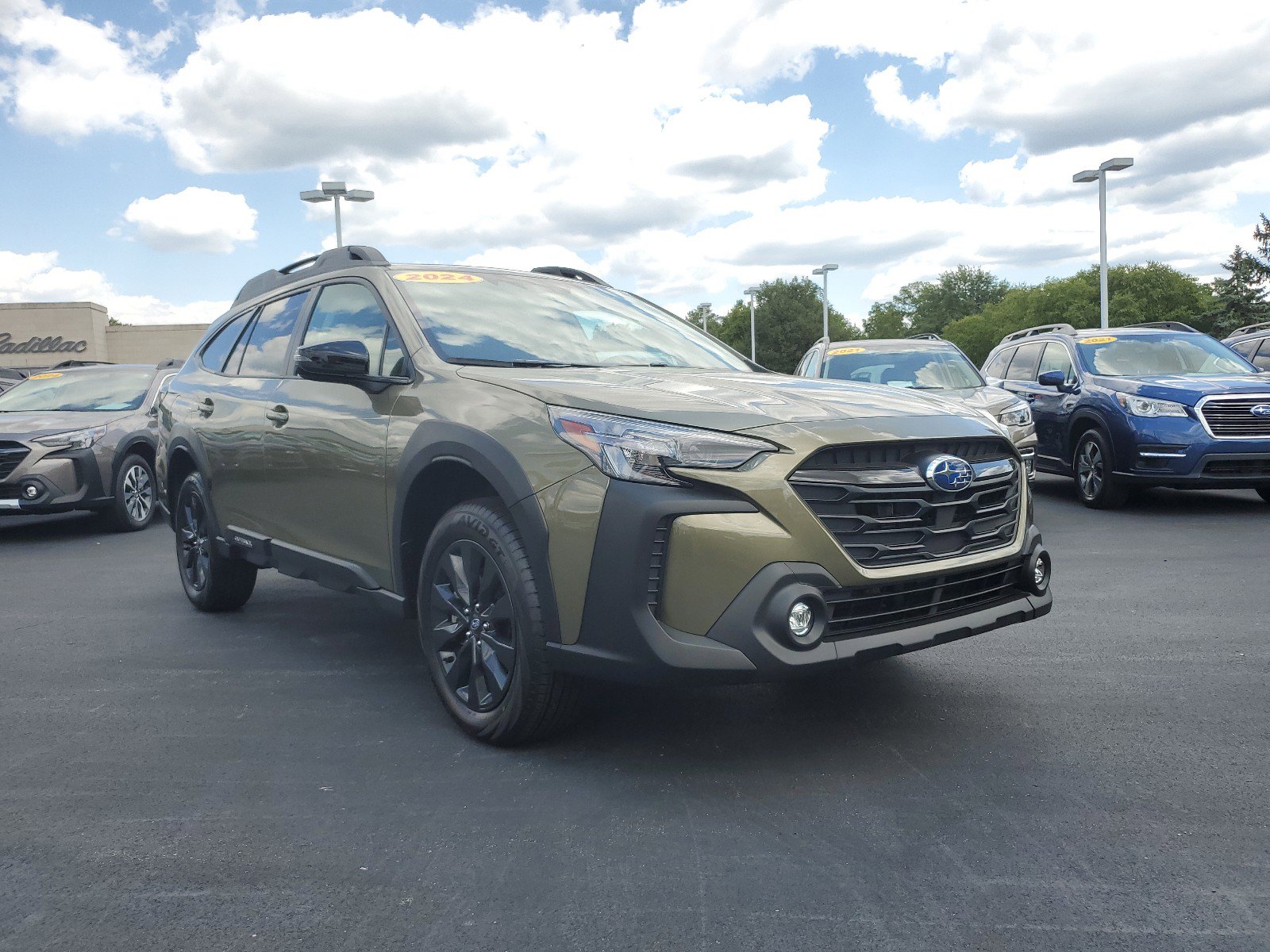 Certified 2024 Subaru Outback Onyx Edition with VIN 4S4BTALC2R3189012 for sale in Florence, KY