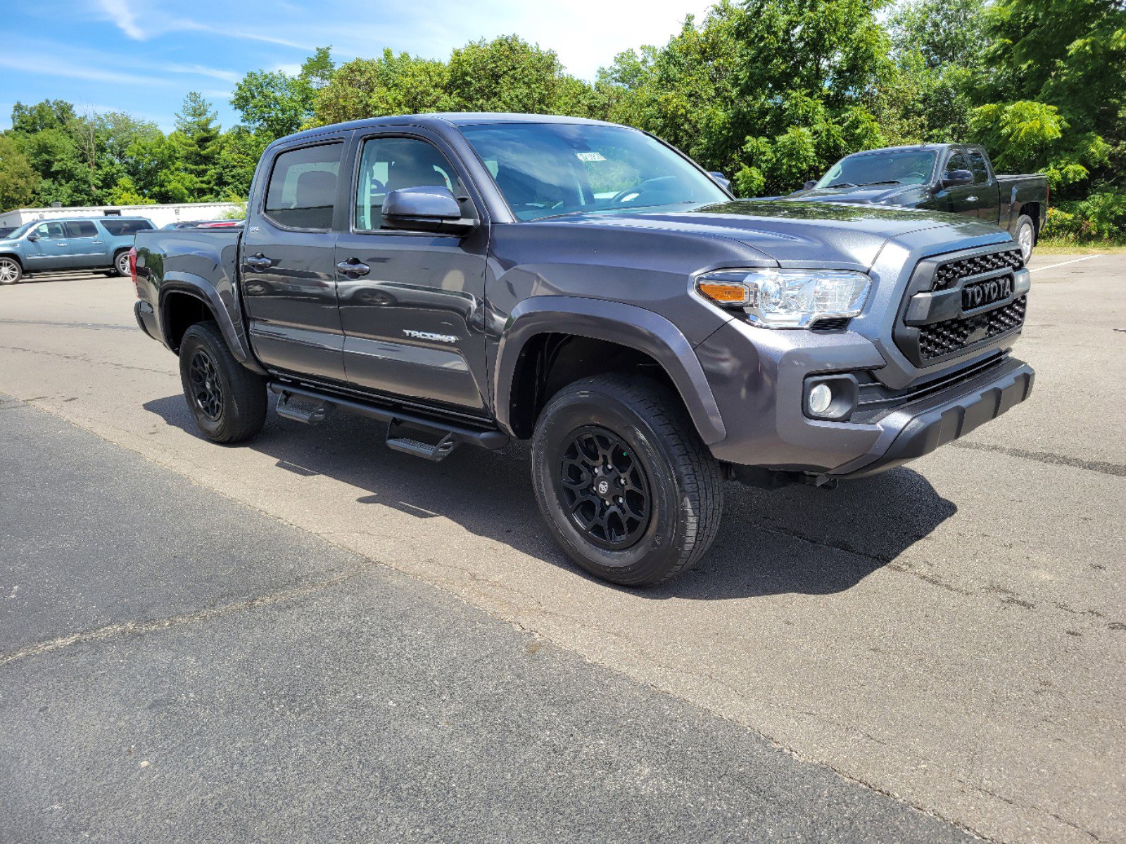 Used 2021 Toyota Tacoma SR5 with VIN 3TMCZ5AN0MM383807 for sale in Florence, KY