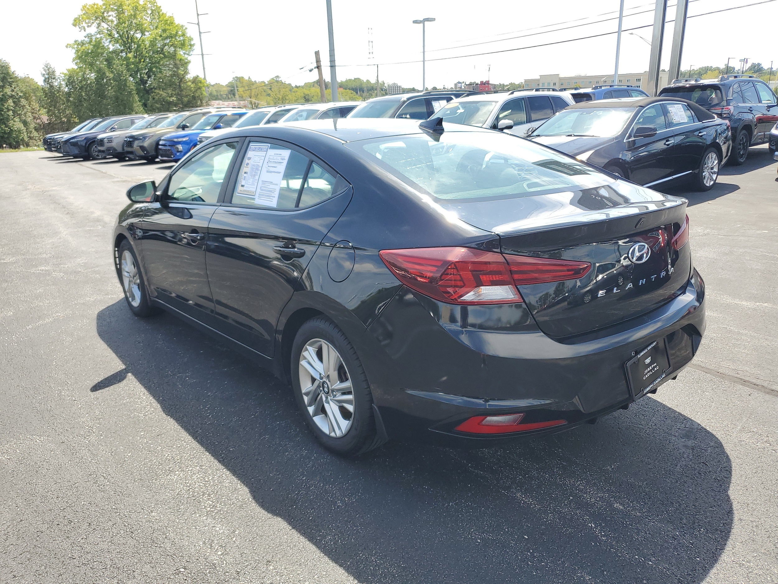 Used 2019 Hyundai Elantra Value Edition with VIN KMHD84LFXKU875384 for sale in Florence, KY