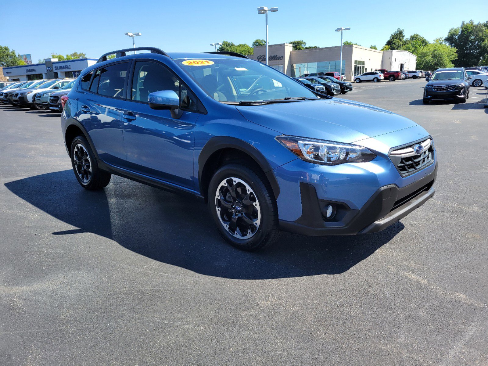 Certified 2021 Subaru Crosstrek Premium with VIN JF2GTAPC8MH308411 for sale in Florence, KY