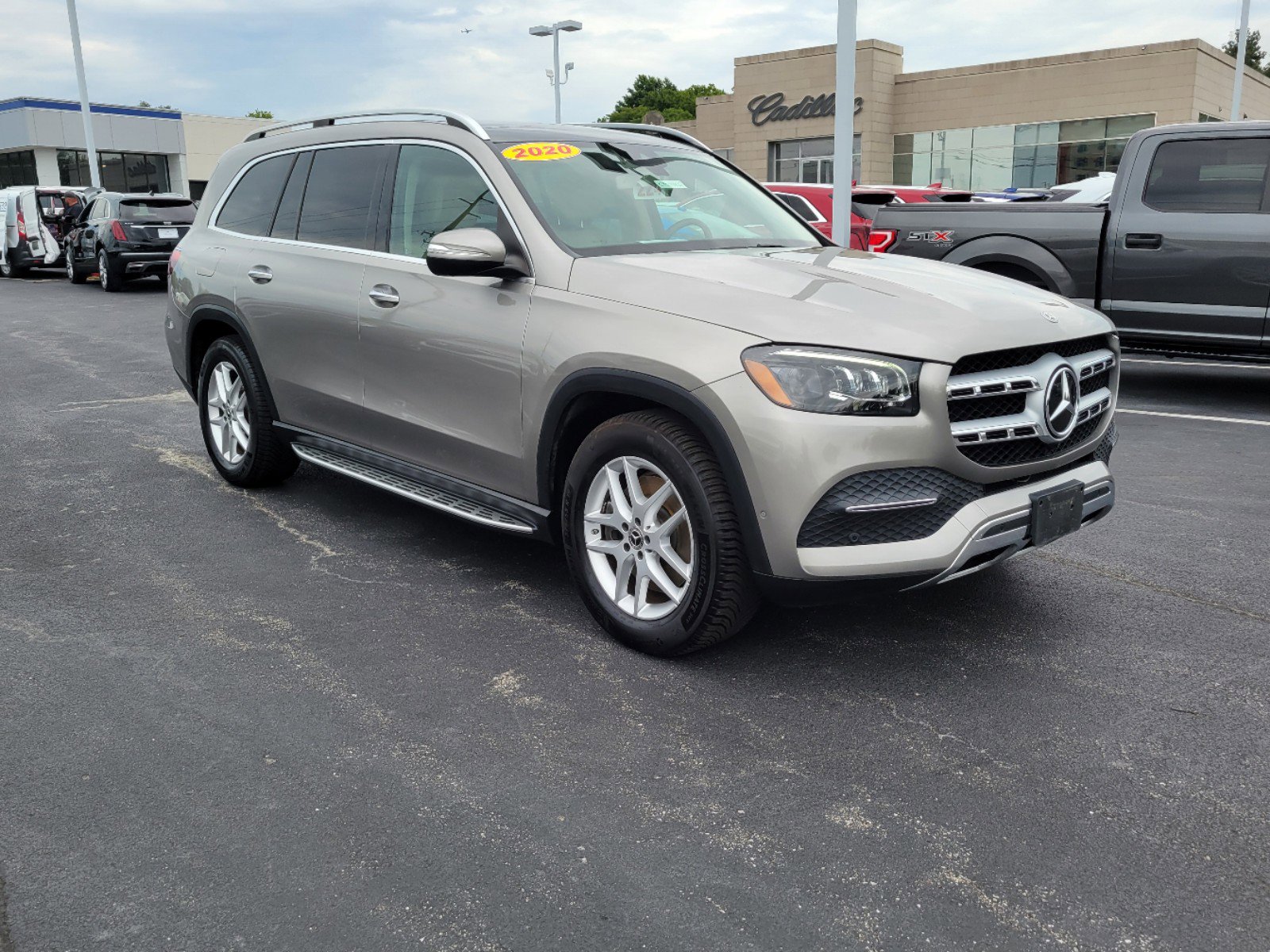 Used 2020 Mercedes-Benz GLS GLS450 with VIN 4JGFF5KE8LA119634 for sale in Florence, KY