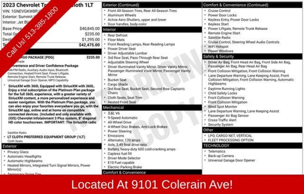 Used 2023 Chevrolet Traverse LT SUV